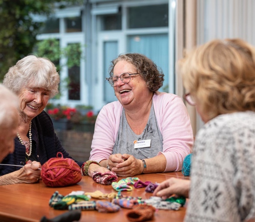 Vrijwilligers 12 met mw Mars en mw Kors-den Dulk
